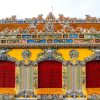 Doors at Kien Trung Temple in Hue City