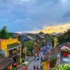 Hoian Ancient Town at sunset